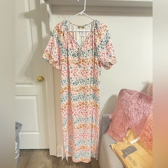 FINAL PRICE NWT Boutique Cheetah Print Dress - Picture 1 of 8